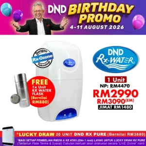 Imej produk 1 DND RXWATER + FREE 1 DND FLASK