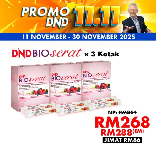 Imej produk DND BIOSERAT (7g x 15 SACHET) X 3 KOTAK