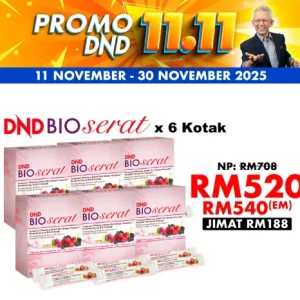 Imej produk DND BIOSERAT (7g X 15 SACHET) X 6 KOTAK