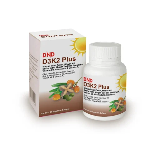 Pembungkusan DND D3K2 Plus