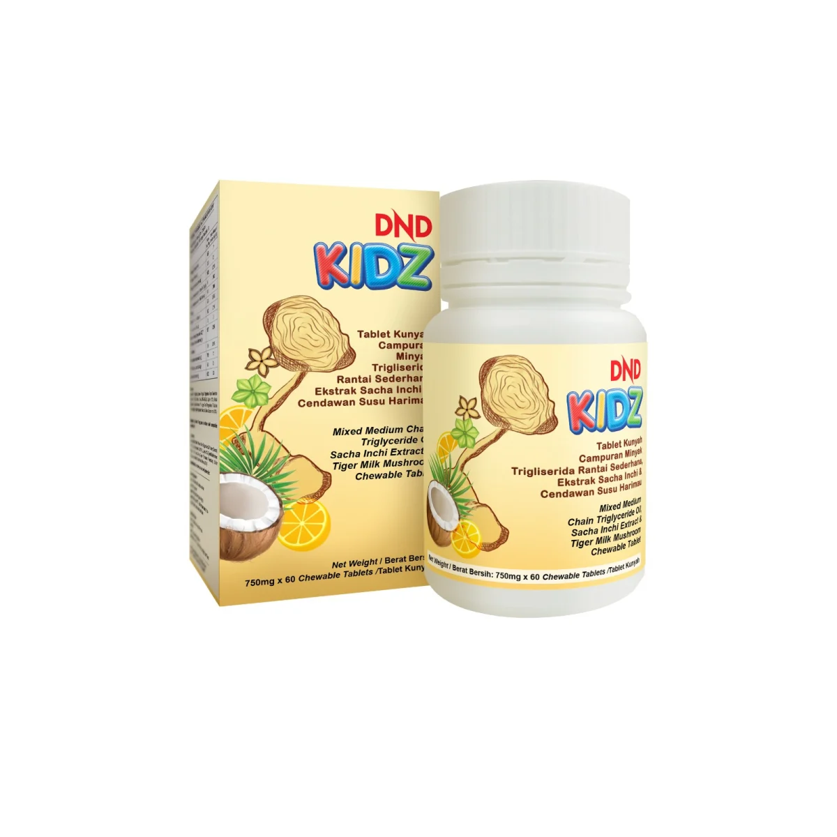 Imej produk DND KIDZ CHEWABLE X 1 bottle (60 TABLETS)