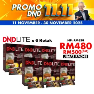 Imej produk DND LITE (15 SACHETS X 5G) X 6 KOTAK
