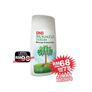 Imej produk DND MORINGGO SERUM (MORINGA + SACHA INCHI OIL) 100g X 1 BOTOL