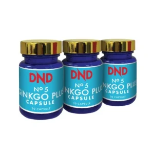 Imej produk DND NO.5 GINKGO PLUS (30 CAP) X 3 BOTOL