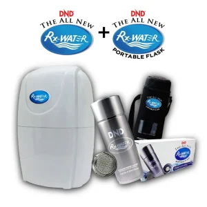 Imej produk DND RXWATER PORTABLE FLASK + THE ALL NEW RXWATER SYSTEM
