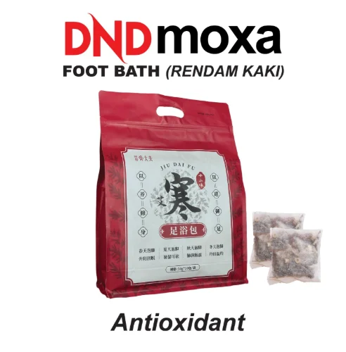 Imej produk DNDMOXA FOOT BATH (ANTIOXIDANT) (30 Sachet x 30g) – MERAH – 1 PAKET