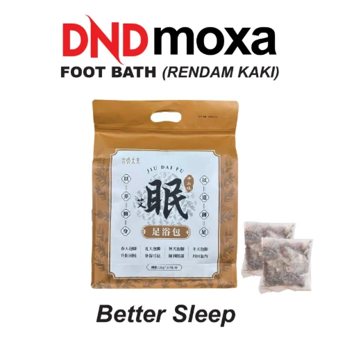 Imej produk DNDMOXA FOOT BATH (BETTER SLEEP) (30 Sachet x 30g) – COKLAT – 1 PAKET