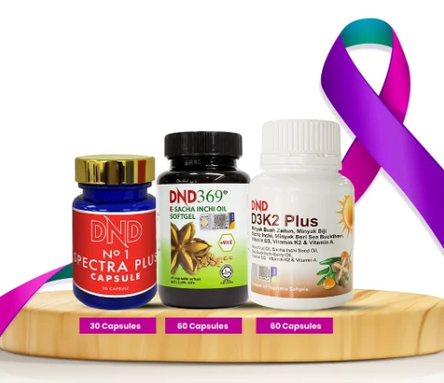 Imej produk PACKAGE THYROID SIHAT (1 DND ESIO + 1 DND D3K2 PLUS + 1 DND SPECTRA PLUS)