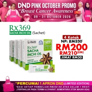 Imej produk RX369 SACHA INCHI OIL (5ML X 15 SACHET) X 4 KOTAK