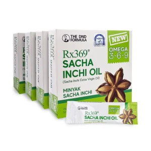 Imej produk RX369 SACHA INCHI OIL (5ML X 15 SACHET) X 4 KOTAK