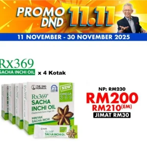 Imej produk RX369 SACHA INCHI OIL (5ML X 15 SACHETS) X 4 KOTAK