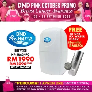 Imej produk THE ALL NEW RXWATER (DISKAUN 23%) + FREE 1 RXWATER FLASK (BERNILAI RM880)